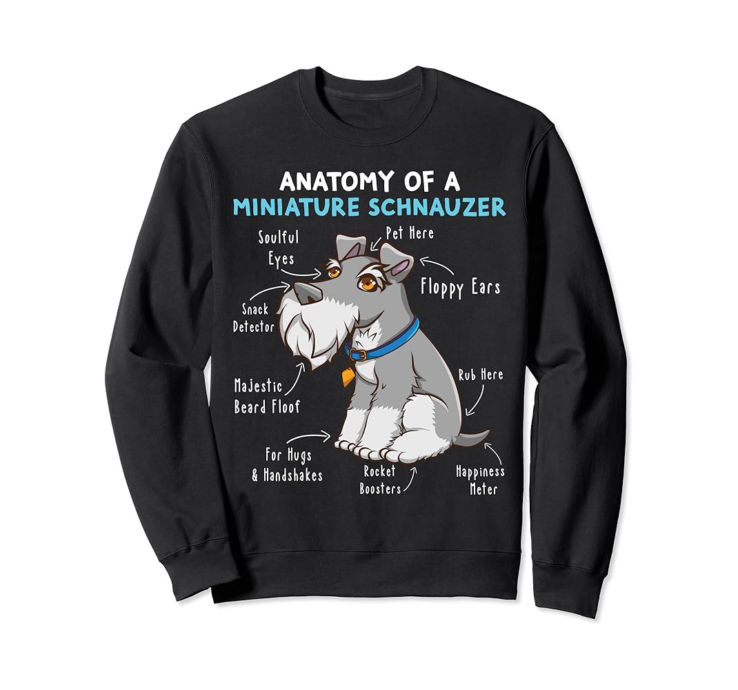 Schnauzer sweatshirt Clearance