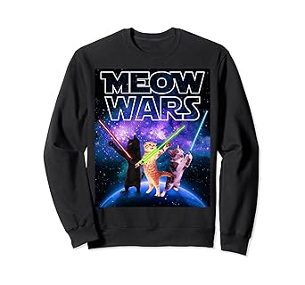 space cat sweatshirt