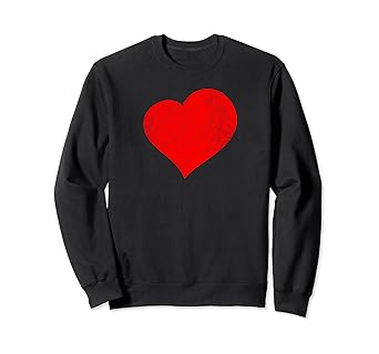 red love sweatshirt