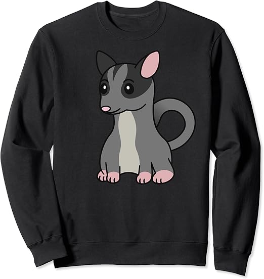 Amazon Co Jp イラストフクロモモンガペット トレーナー 服 ファッション小物