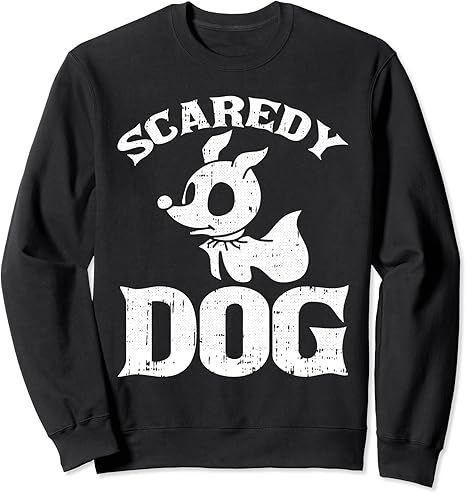 Amazon Scaredy Dog Lazy ハロウィンコスチューム 面白い犬の幽霊 トレーナー トレーナー パーカー 通販