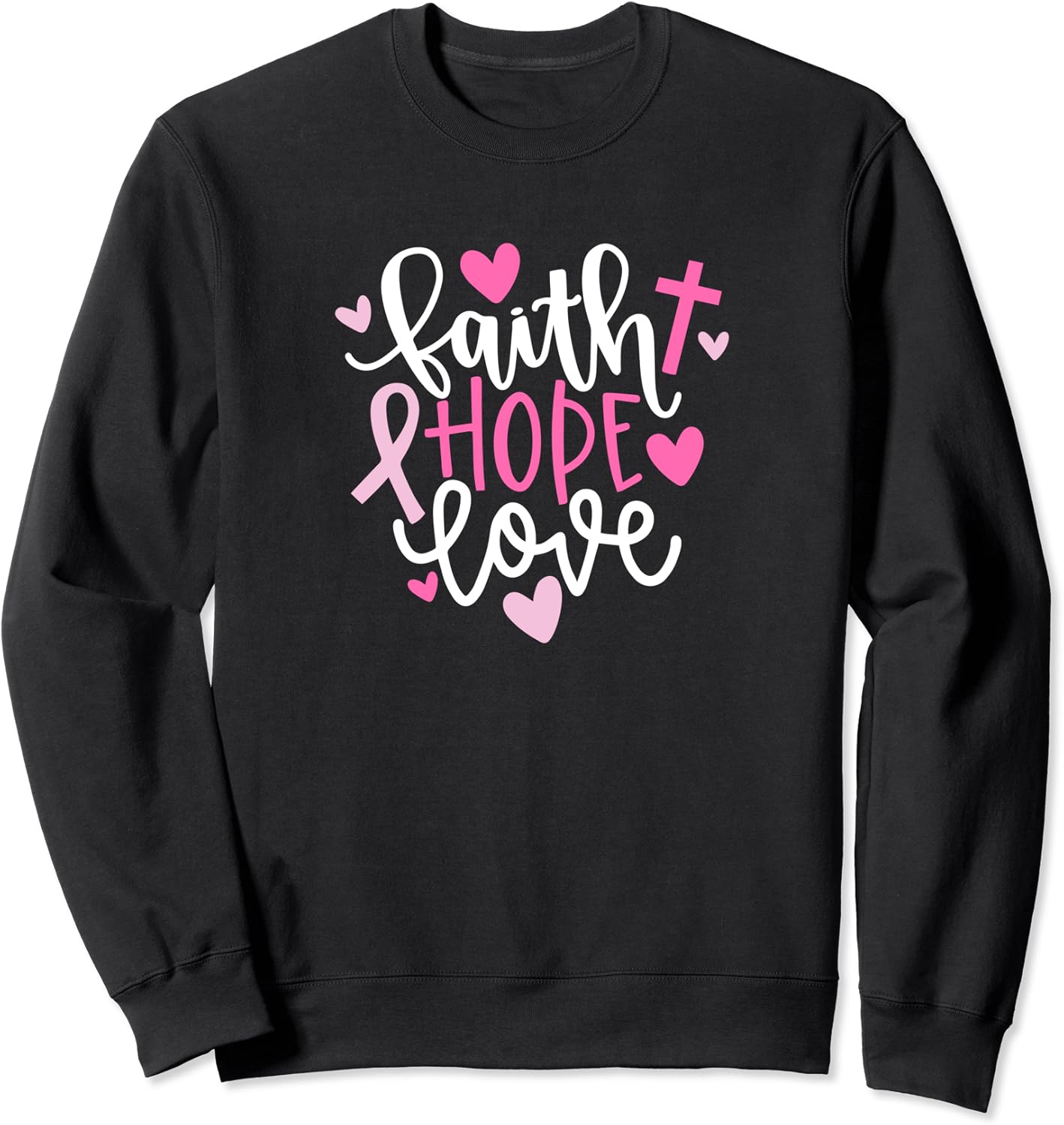 Amazon.com: Faith Hope Love Sweatshirt : Clothing, Shoes & Jewelry