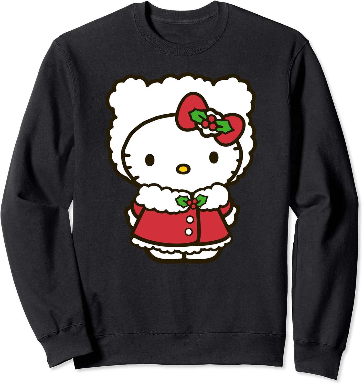 Hello Kitty Snow Bunny Christmas Sweater Clothing, Shoes