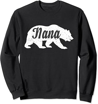 Nana bear sweatshirt Clearance