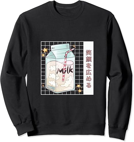 Amazon Co Jp Milk Pack Funny T Shirt Retro Anime 80s 90s Men Women Funny Clothing Original Goods Sweatshirt Clothing Shoes Jewelry Amazon Co Jp Milk Pack Funny T Shirt Retro Anime 80s 90s Men Women Funny Clothing Original Goods Sweatshirt Clothing Shoes Jewelry
