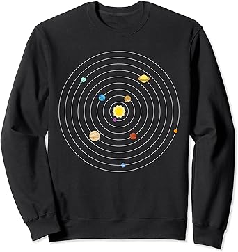 Solar system sweatshirt Outlet