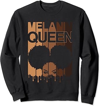 dripping melanin sweatshirt
