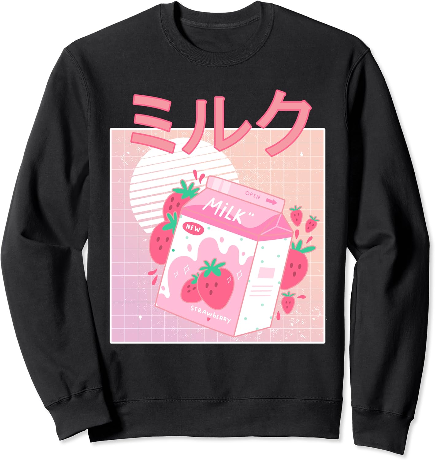 japanese strawberry milk sweater