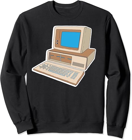 Amazon ビンテージレトロ古いコンピューターイラストイメージ トレーナー トレーナー パーカー 通販 Amazon ビンテージレトロ古いコンピューターイラストイメージ トレーナー トレーナー パーカー 通販