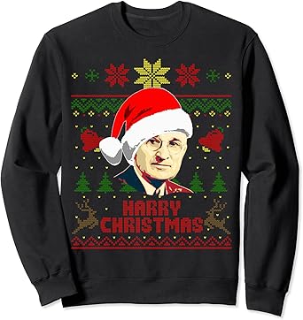 Truman Christmas Dinner 2022 Amazon.com: Harry S Truman Funny Christmas Sweatshirt : Clothing, Shoes &  Jewelry