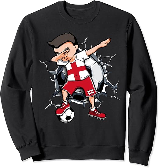 Amazon Co Jp 面白いダンス少年サッカー選手 イングランド サッカーファン ジャージ 英国旗 England Football トレーナー ファッション Amazon Co Jp 面白いダンス少年サッカー選手 イングランド サッカーファン ジャージ 英国旗 England Football トレーナー ファッション