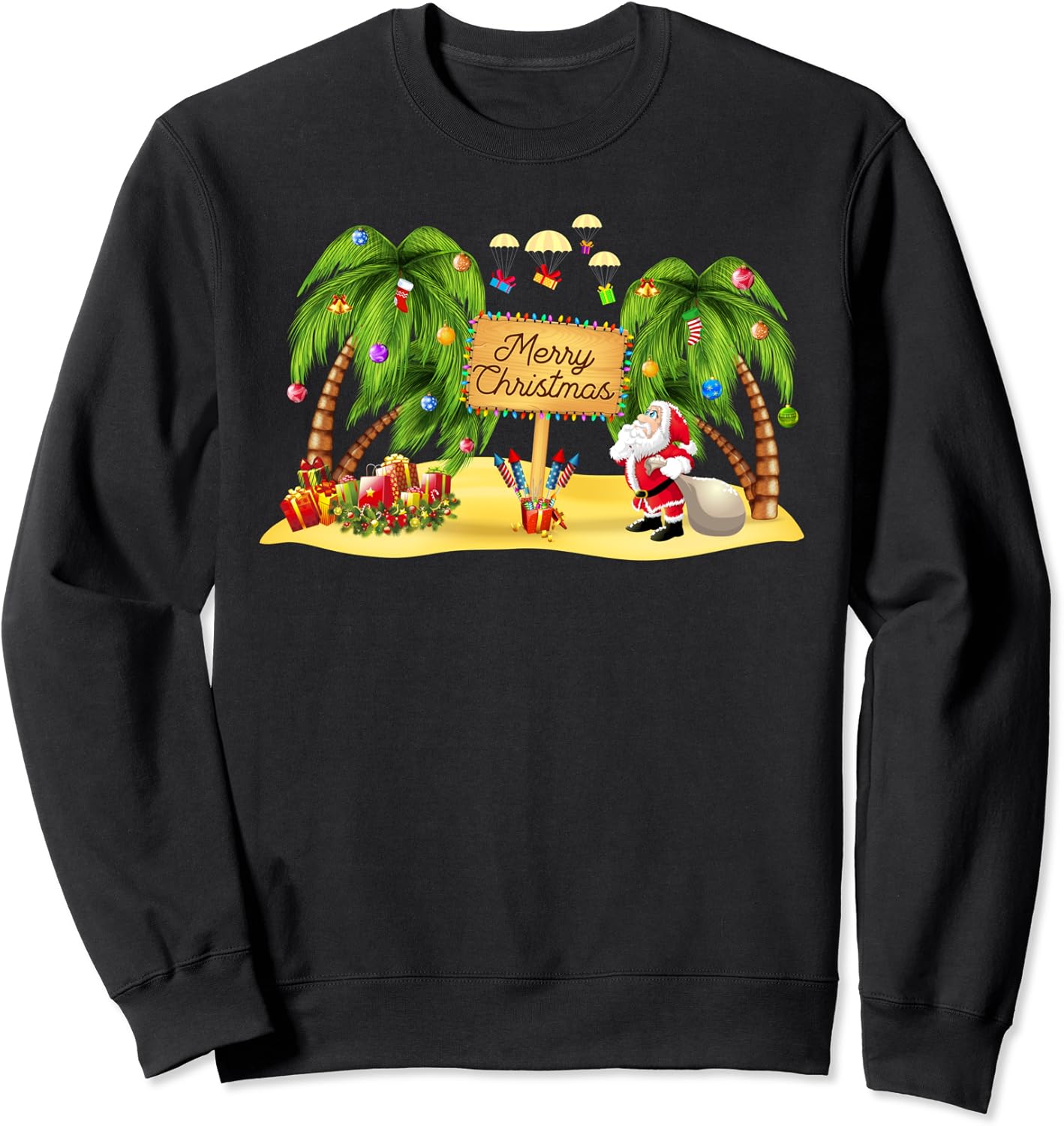 Amazon.com: Christmas Palm Tree Tropical Xmas Coconut ...