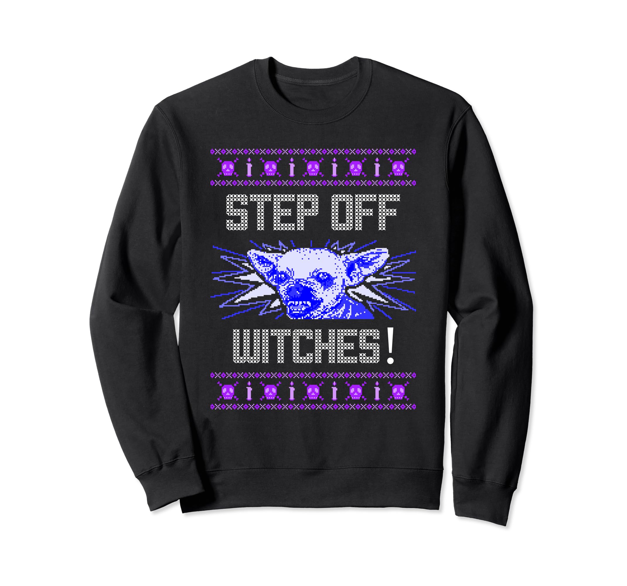 Funny Ugly Sweater Adult Halloween Costume Sweatshirt-ANZ