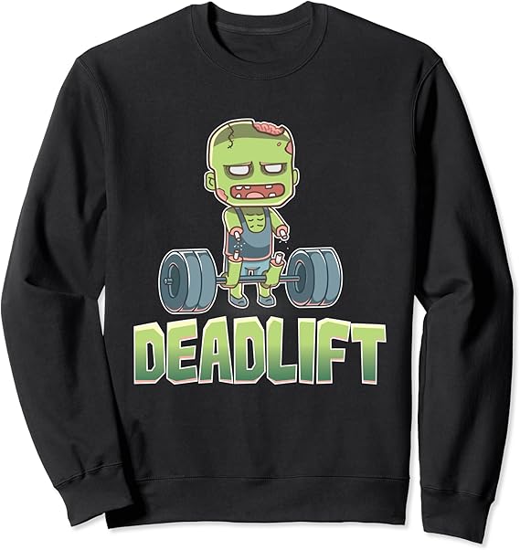 Deadlift Zombie Halloween Costume Funny