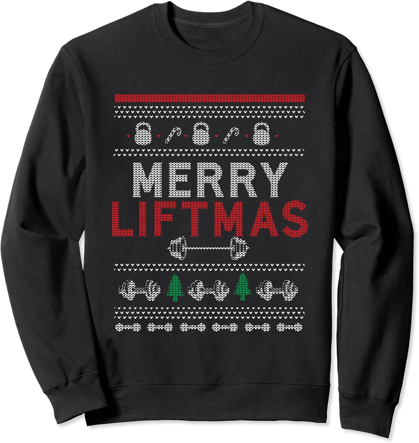 Merry Liftmas Ugly Christmas Gym Workout