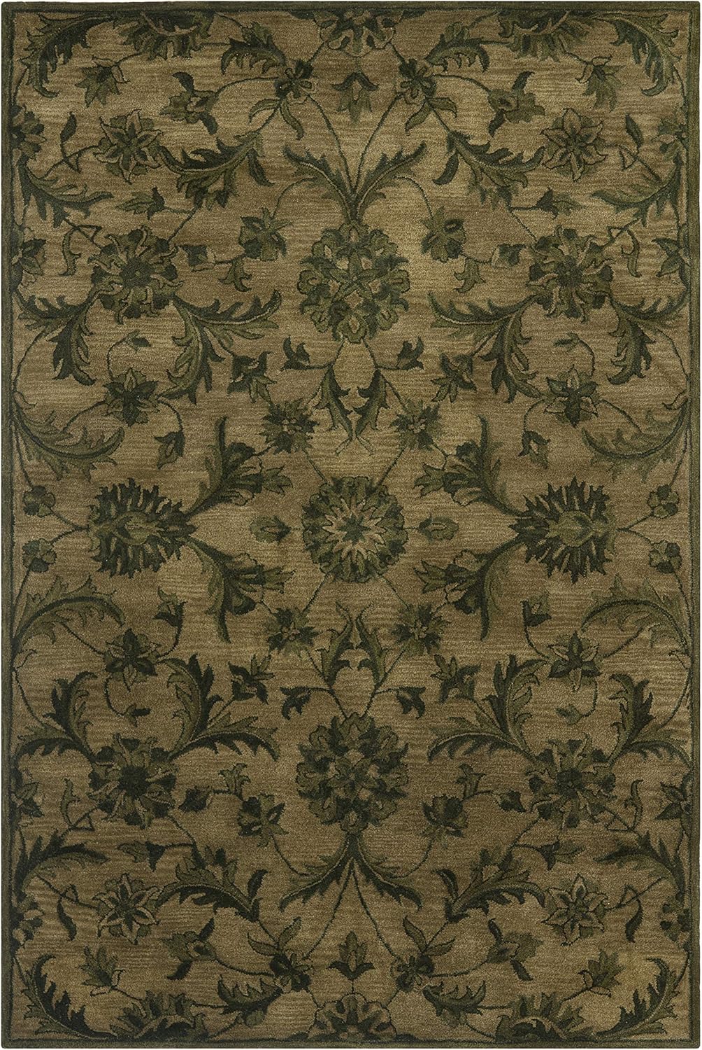 Handmade Gray Wool Tufted Area Rug 7'-6" x 9'-6"