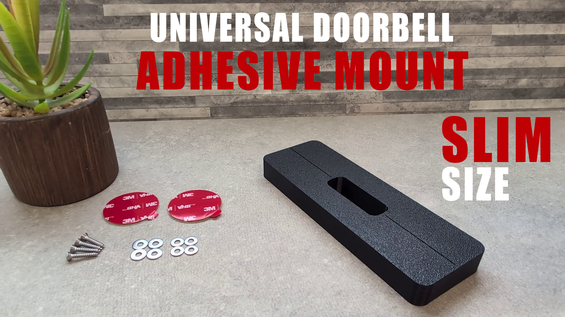 Amazon.com: Mars Outpost No Drill Adhesive Sticky Mount Compatible