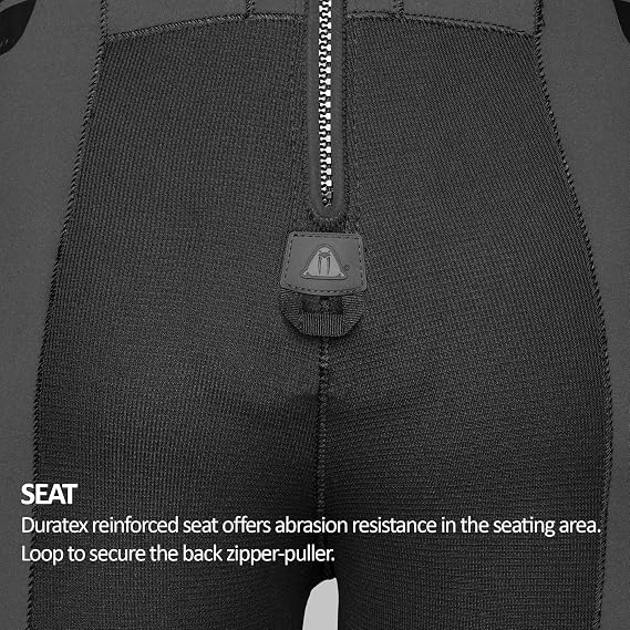 Waterproof Mens W7 5mm Backzip Wetsuit