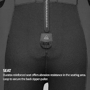 Waterproof Mens W7 5mm Backzip Wetsuit