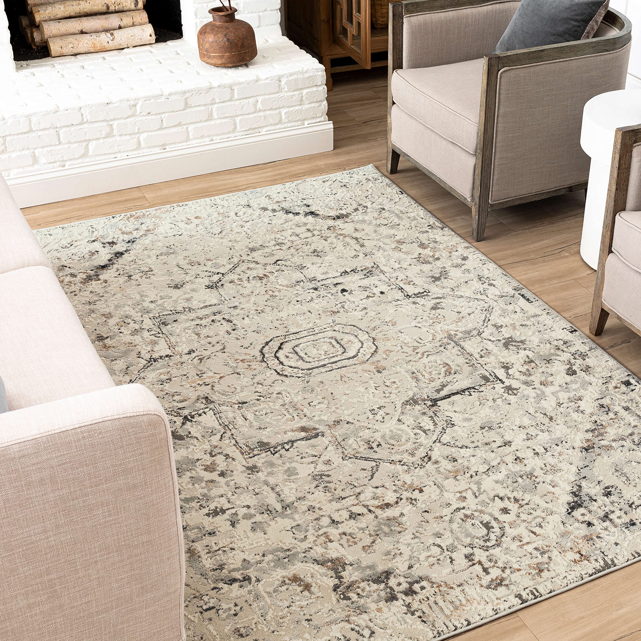 LLL　MIYOSHI RUG “FOOT STEP RUG” ホワイト LLL MIYOSHI RUG “FOOT STEP RUG” ホワイト LLL MIYOSHI RUG “FOOT