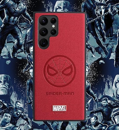Miniatura 8 de IRON SPIDER Funda para Galaxy S22 Ultra, con personaje de superhéroe Samsung S22 Ultra, funda de piel color rojo araña