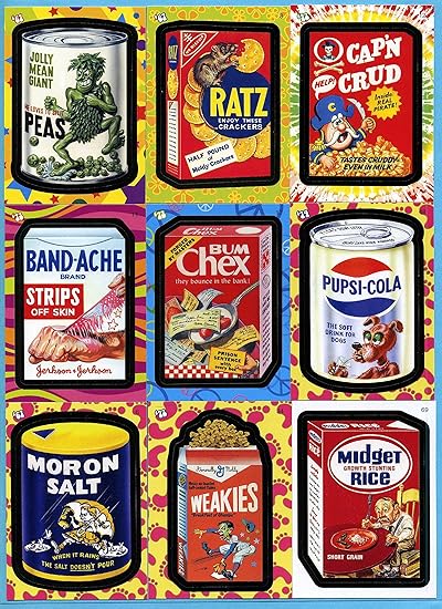 Wacky Packages Flashback Series 1 72 Card Set Now Oop Toys Games Wacky Packages Flashback Series 1 72 Card Set Now Oop Toys Games