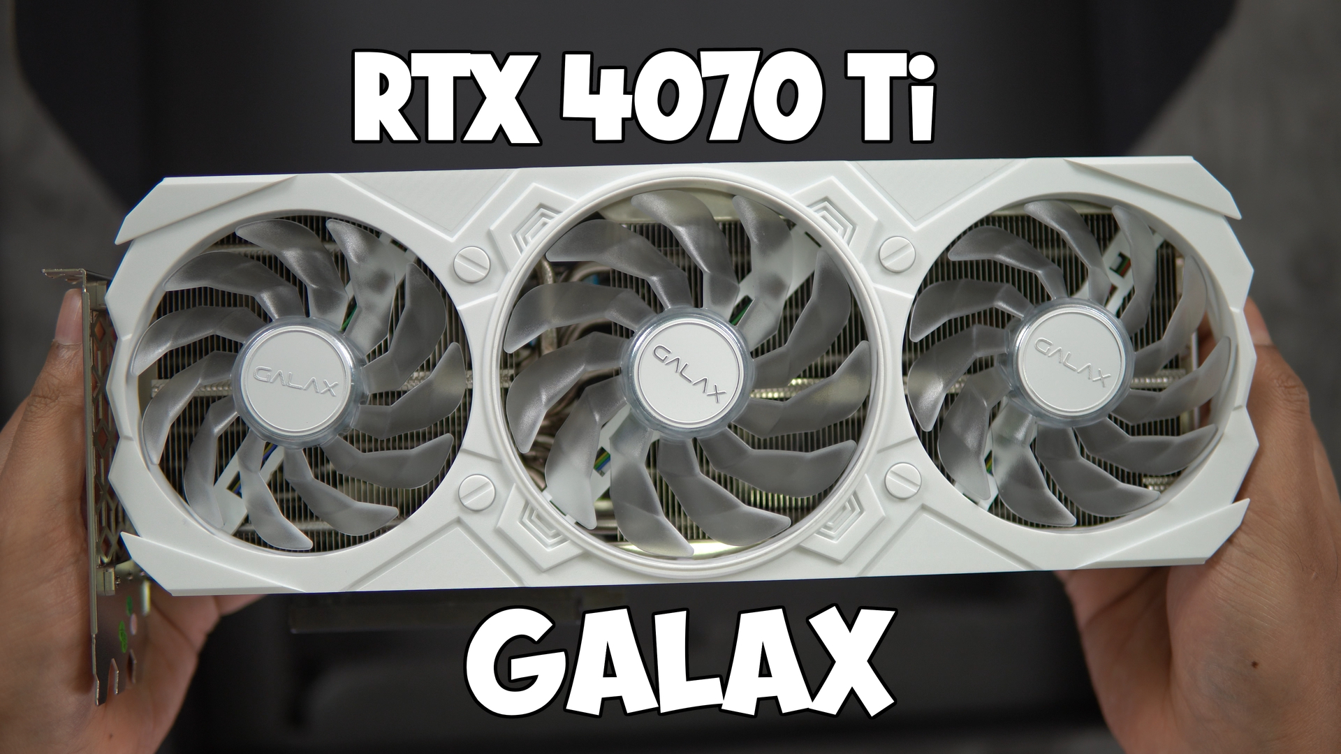 Watch Galax Nvidia RTX 4070 Ti EX Gamer V2 Review on Amazon Live