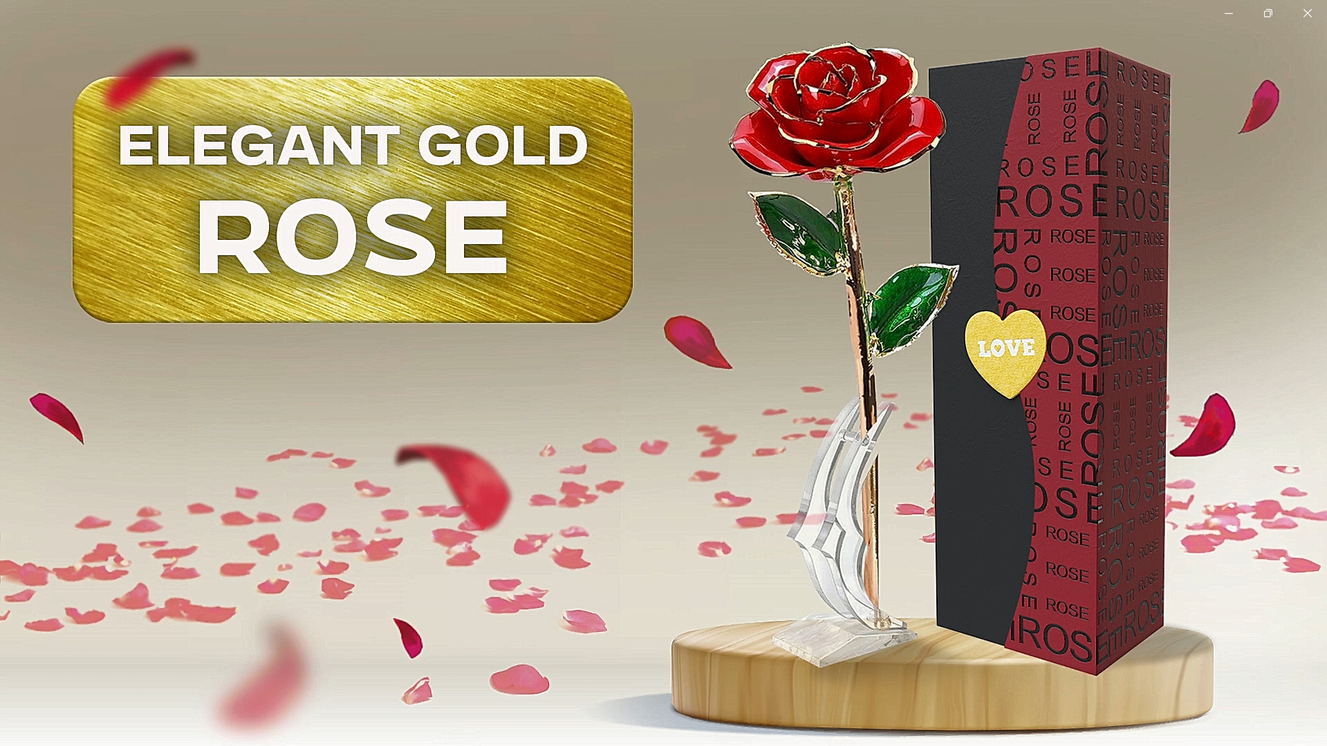 Amazon.com: Gold Roses Artificial Flowers 24K – Gold Dipped Rose