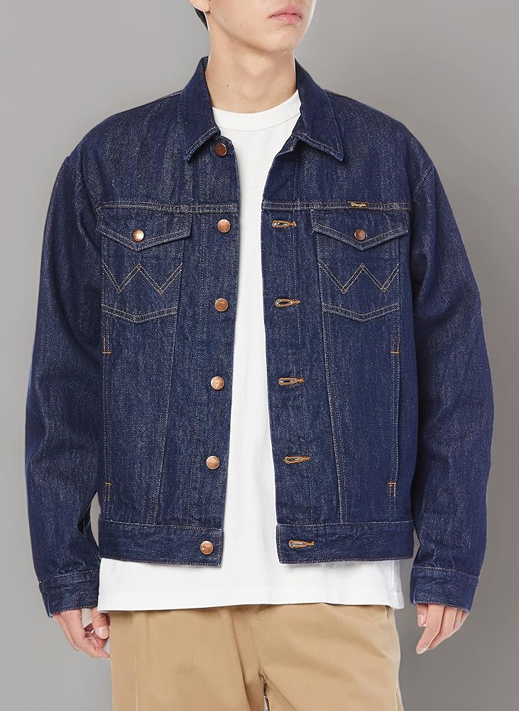試着のみ XLラングラー デニムジャケット WM1045-300 トラッカー Wrangler ラングラー トラッカージャケット デニムジャケット