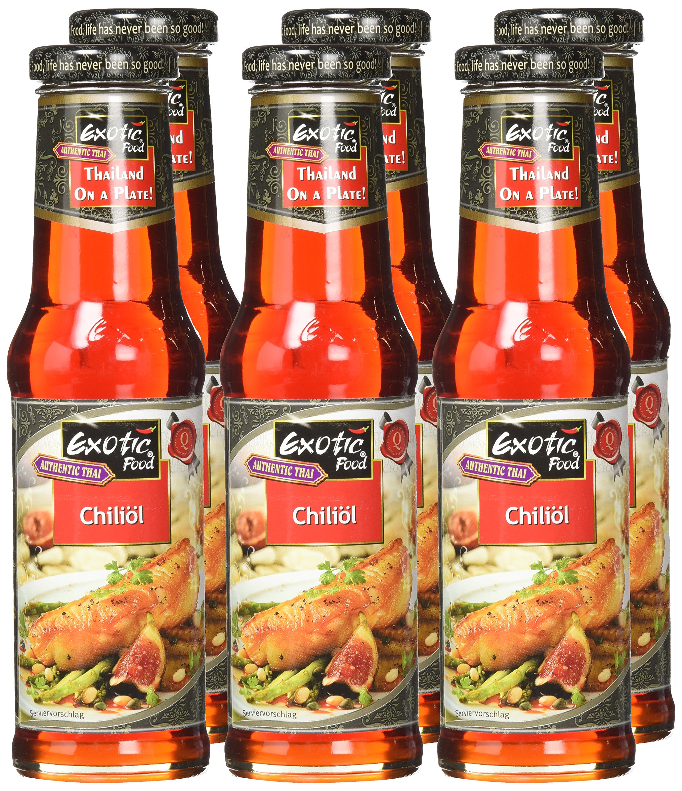 Exotic Food Chiliöl, 6er Pack (6 x 250 g)