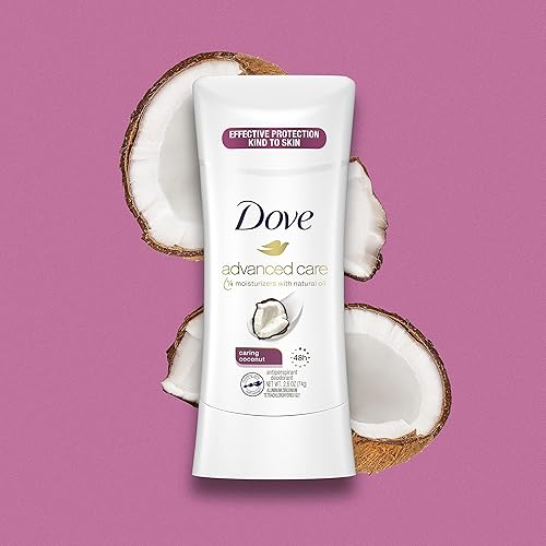 Miniatura 60 de Dove Advanced Care - Desodorante antitranspirante en barra de manteca de karité de 4 unidades con tecnología Pro ceramida para ayudar a reparar