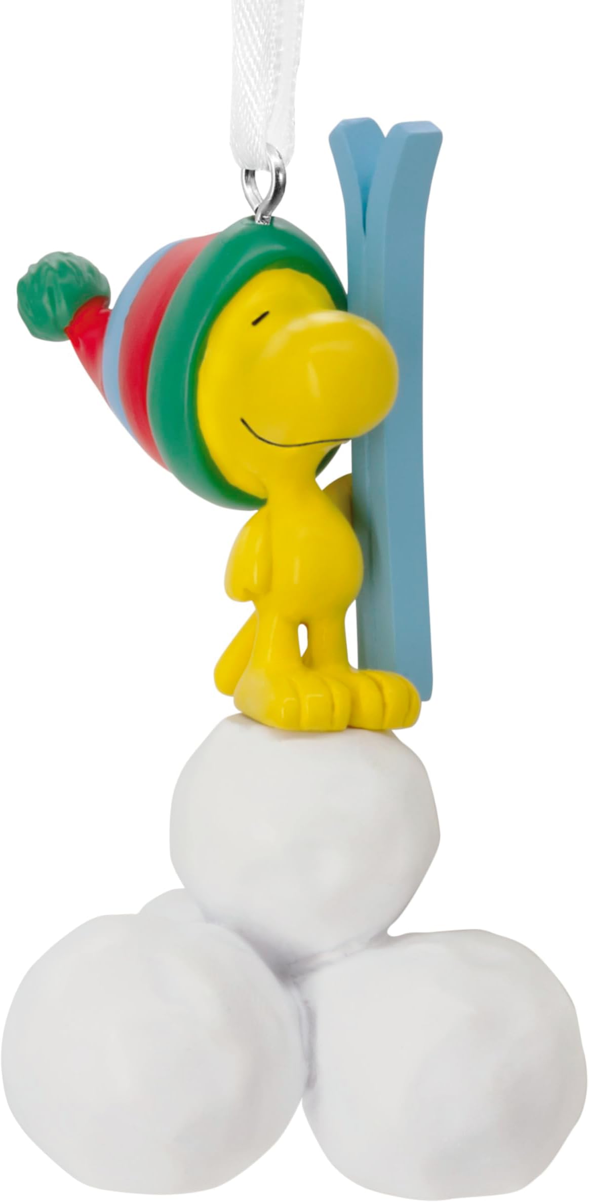 Hallmark Peanuts Woodstock with Snowballs Christmas Ornament