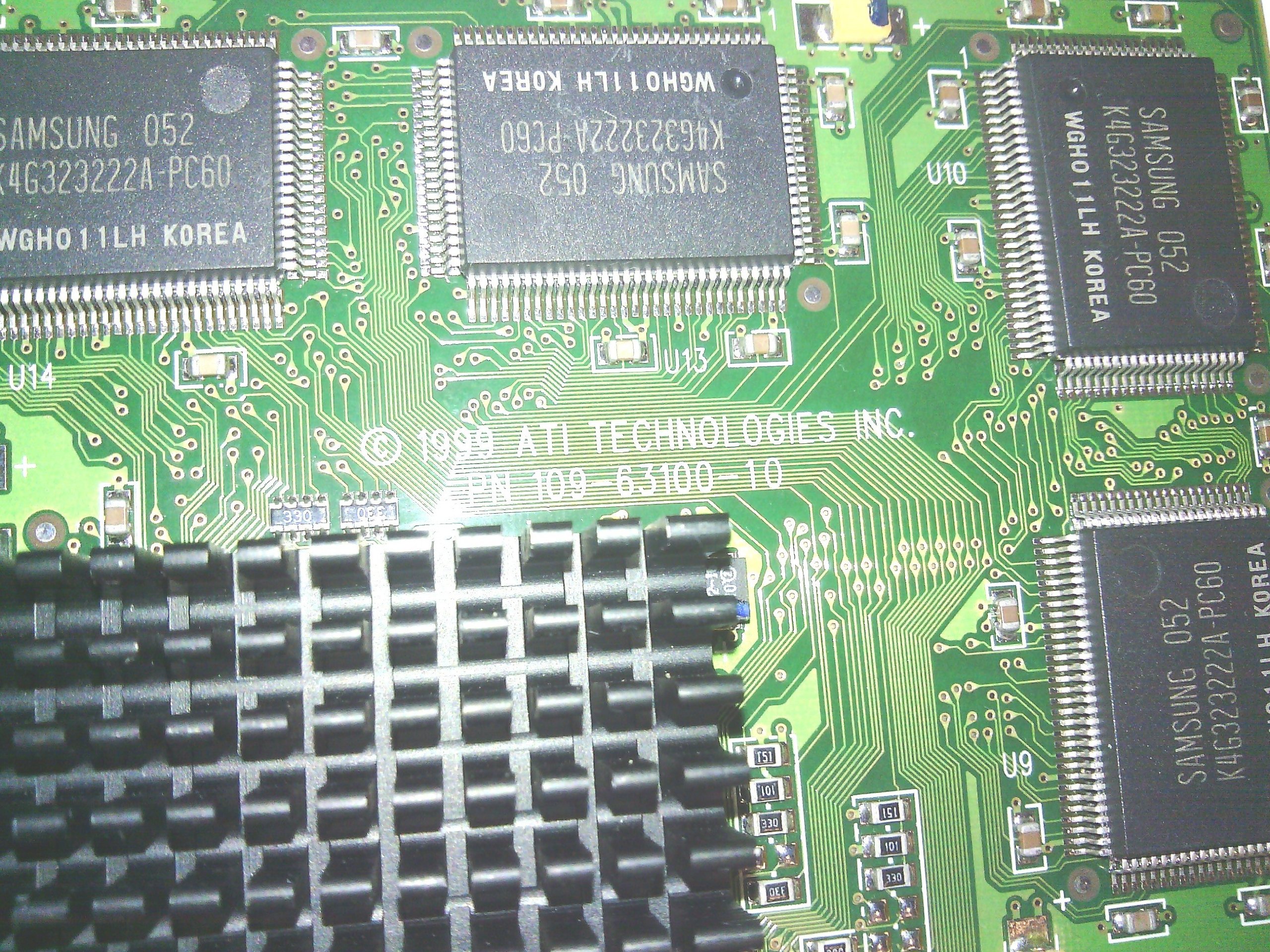 Carte Graphique ATI RAGE 128 PRO - VGA AGP - Pour Pièces Ou Collection
