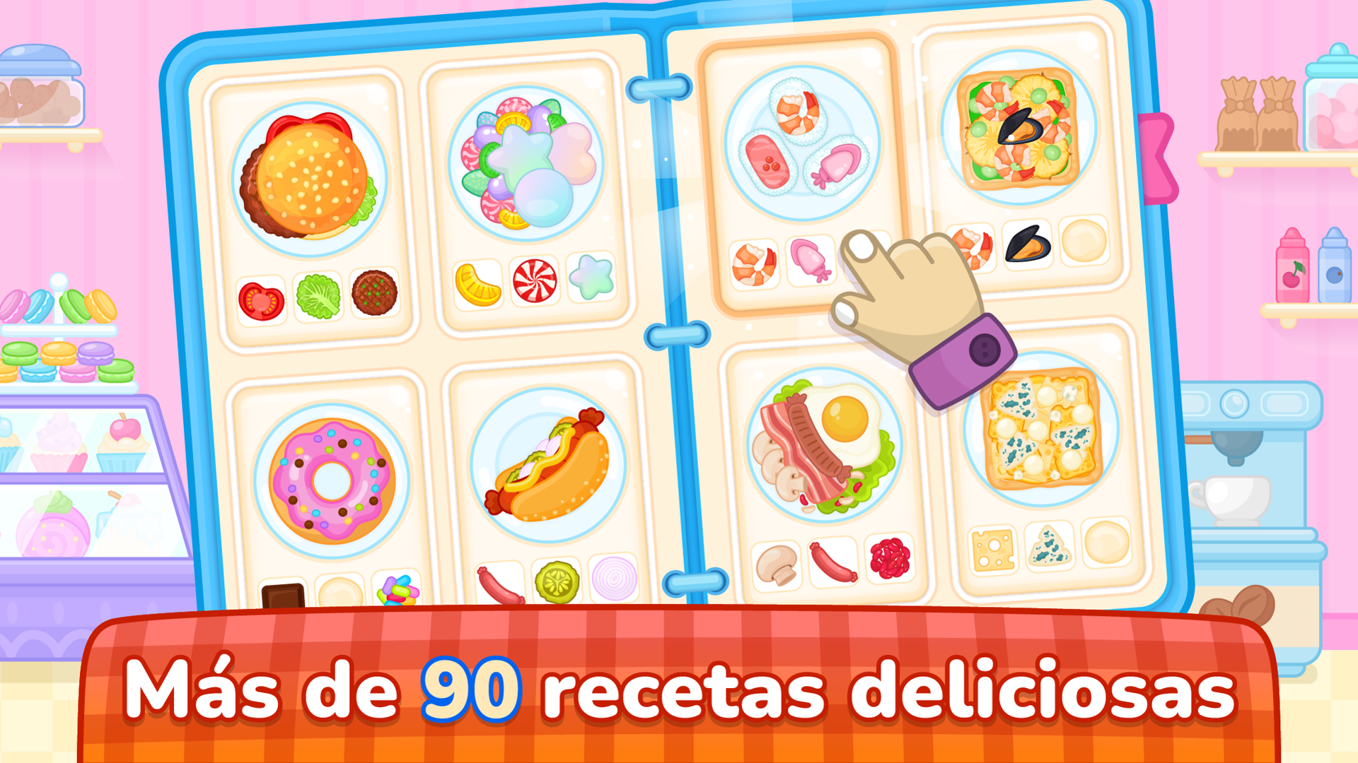 Aplicación Juegos de cocina para niños 2-5 años - Hacer pizza juego de ...