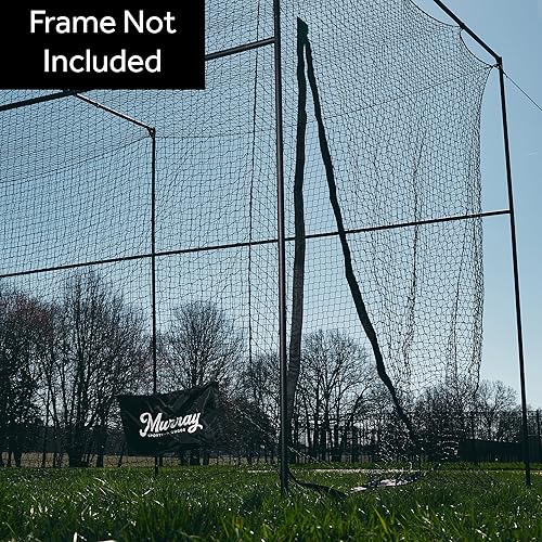 Miniatura 6 de Murray Sporting Goods Jaula de bateo de béisbolsóftbol  40 pies  Red o marco de soporte con red (solo red de jaula de bateo  40 pies)