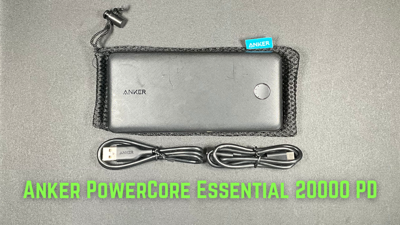 Watch Anker PowerCore Essential 20000 PD on Amazon Live