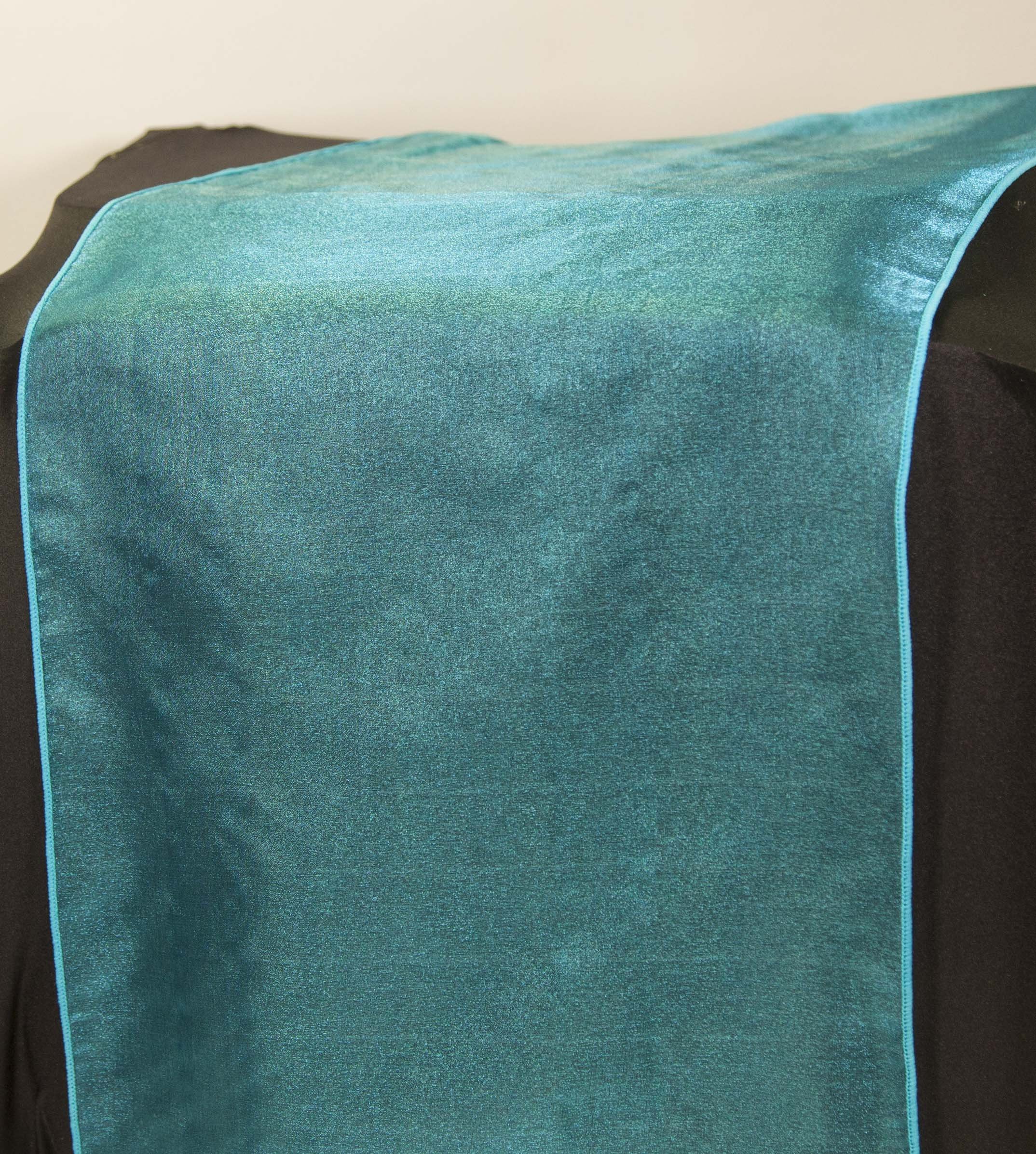 Organza Table Runners - Wedding Decor Party Events - Matching Sashes Available (Teal)