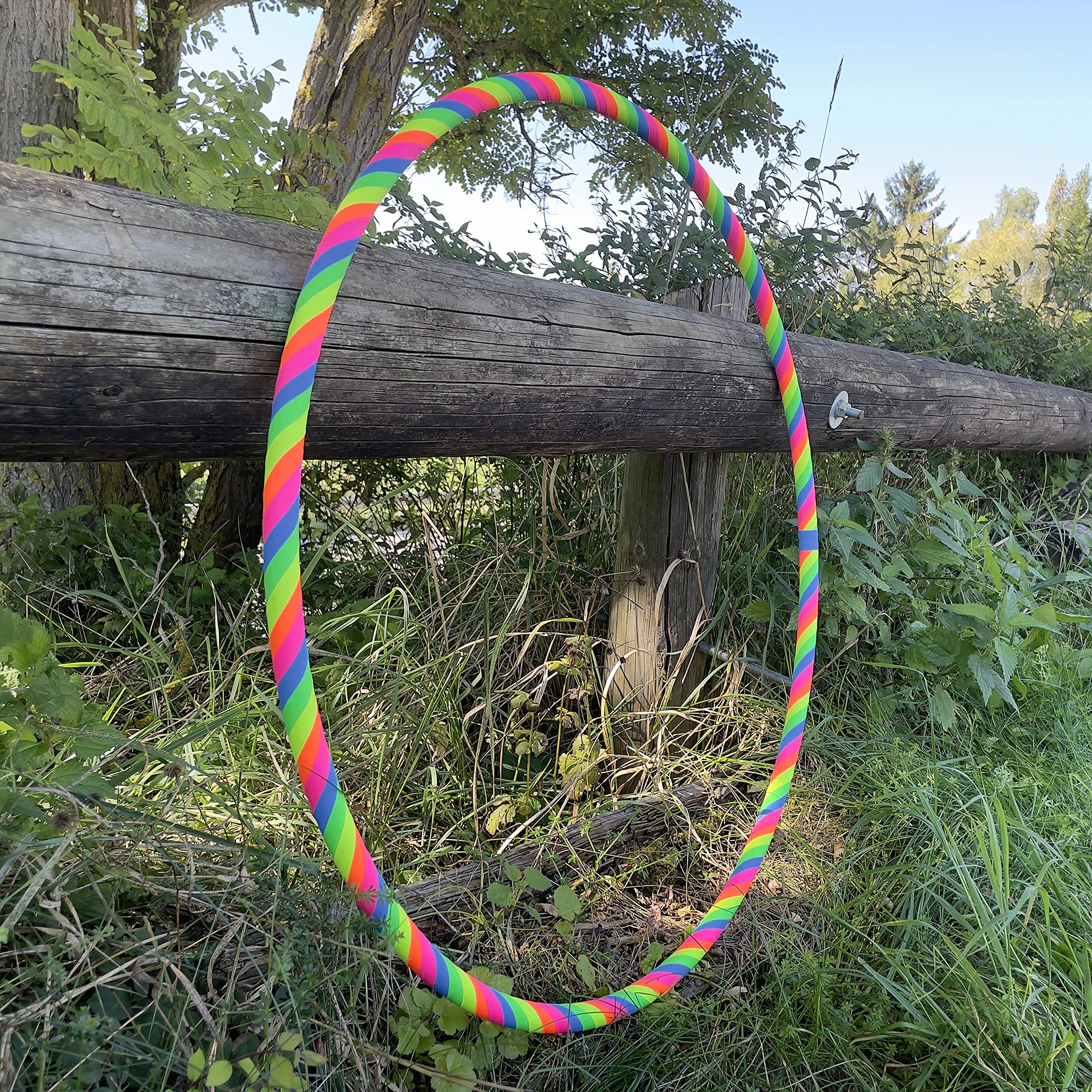 hoopomania Rainbow Designer Hula Hoop, Ø80/90/100cm