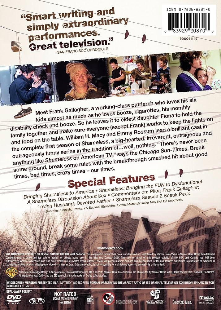 Amazon.com: Shameless: Season 1 : William H. Macy, Emmy