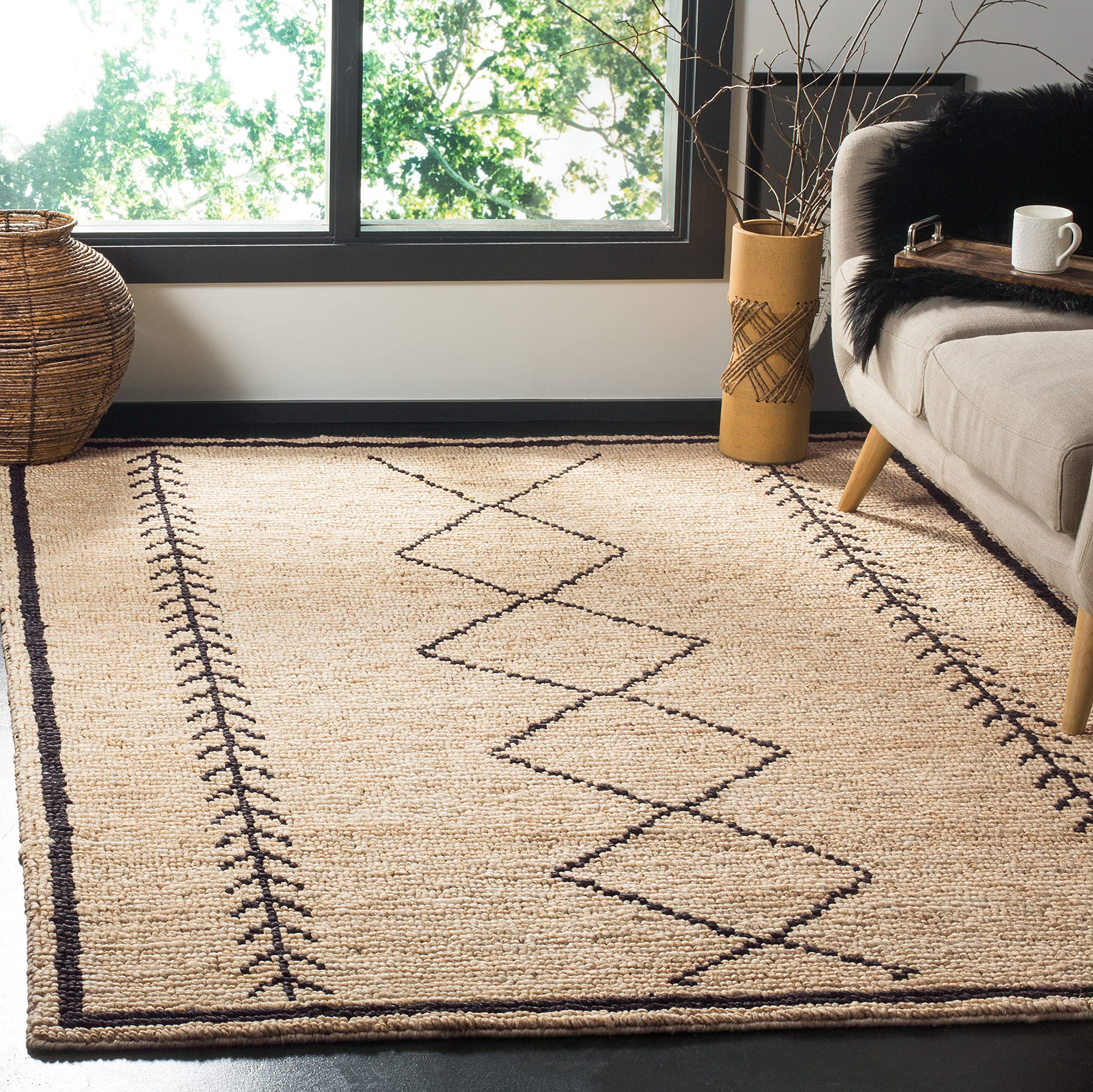 Amazon.com: SAFAVIEH Bohemian Collection Accent Rug - 3' x 5', Ivory ...
