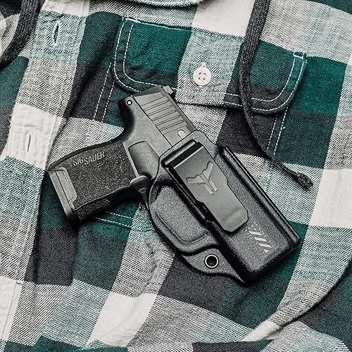 Miniatura 2 de Smith & Wesson M&P Shield 940Plus (3.1 pulgadas) Funda IWB  Fabricado en Estados Unidos  Compatible con S&W Shield M2.0 y M1.0 0.354 in  .40 S&W