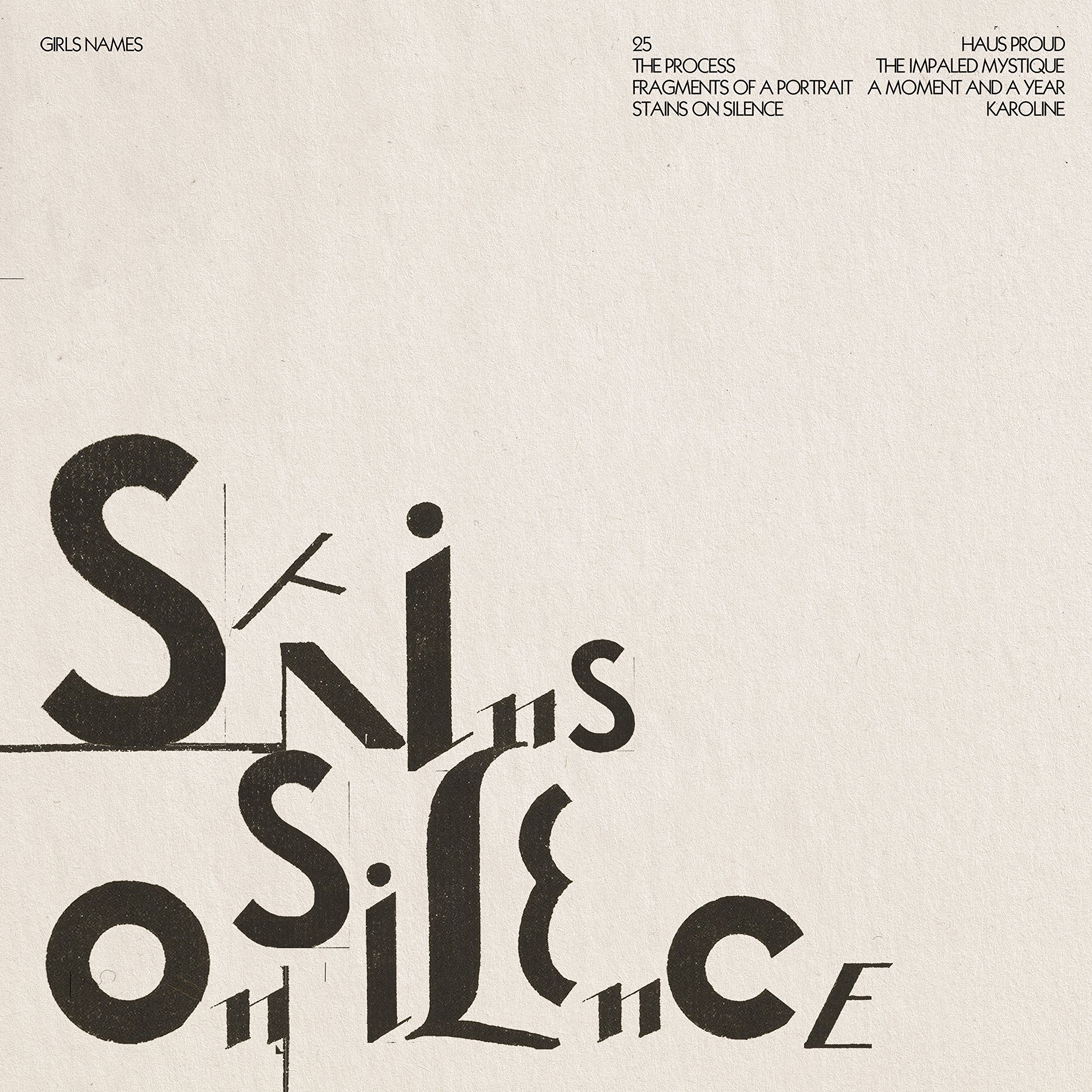 Stains on Silence [VINYL]