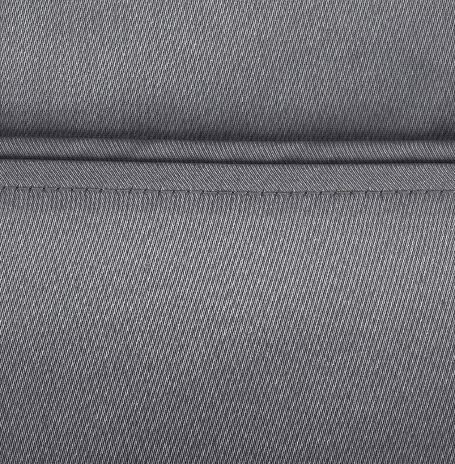 Amazon Basics 400 Thread Count Sheet Set, Twin, Dark Grey