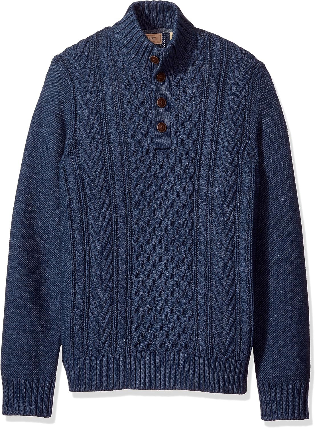 Arrow Mens Slim Fit American Heritage Long Sleeve Cable Knit Sweater 3gg