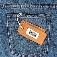 Vista 6 de Premium Label Supply Etiquetas adhesivas blancas para código de barras 2 x 1 pulgada Compatible con láserinyección de tinta (40 por hoja), 25