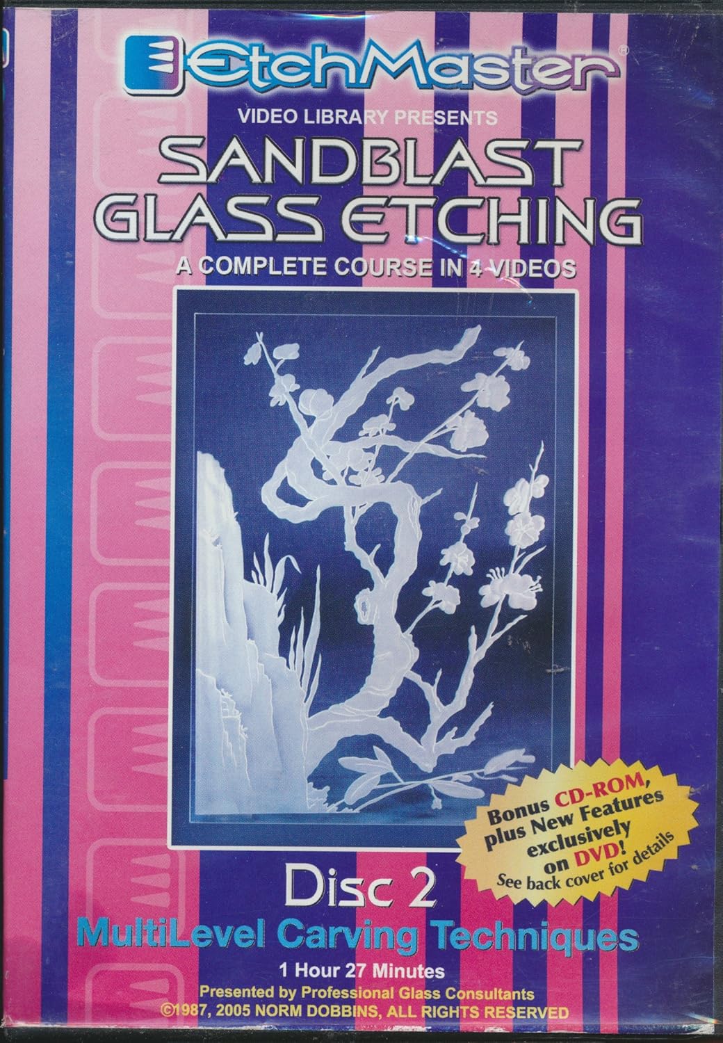 Etch Master Sandblast Glass Etching Disc 2 Multilevel