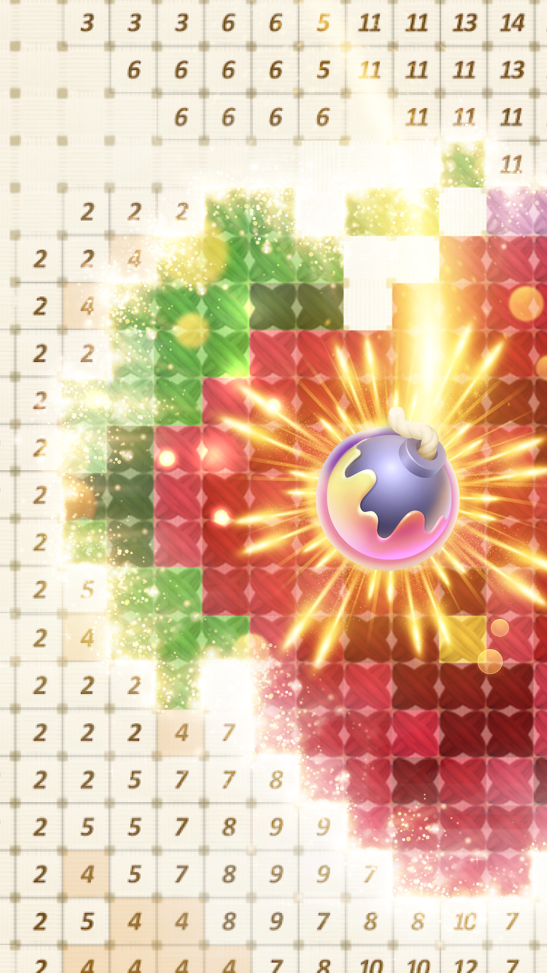 Magic Cross Stitch: Free Pixel Art Game & Color by number for kids and ...