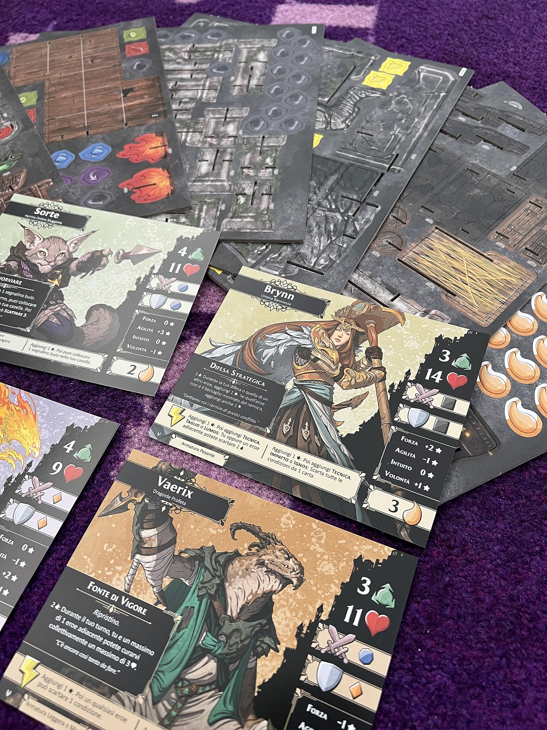 Asmodee - Descent, Legenden der Finsternis: Der Krieg des Verräters - Erweiterung des Brettspiels, 1-4 Spieler, 14+ Jahre - Italienische Sprache