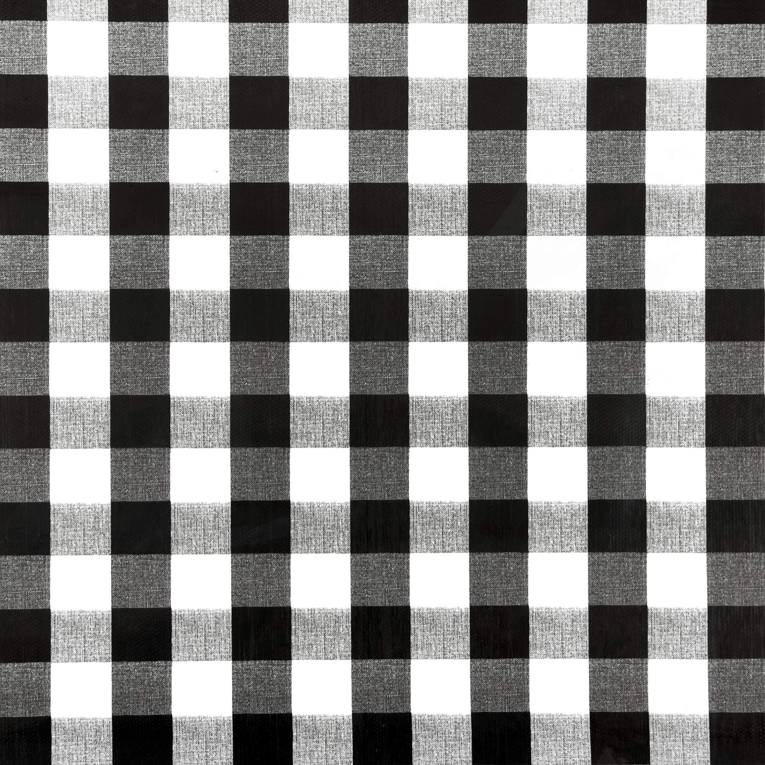 Jolee Tablecloths Black And White Gingham Check Jolee Fabrics Gingham Check Wipe Clean Pvc Vinyl Tablecloth (, 140Cm X 200Cm Long Rectangle)