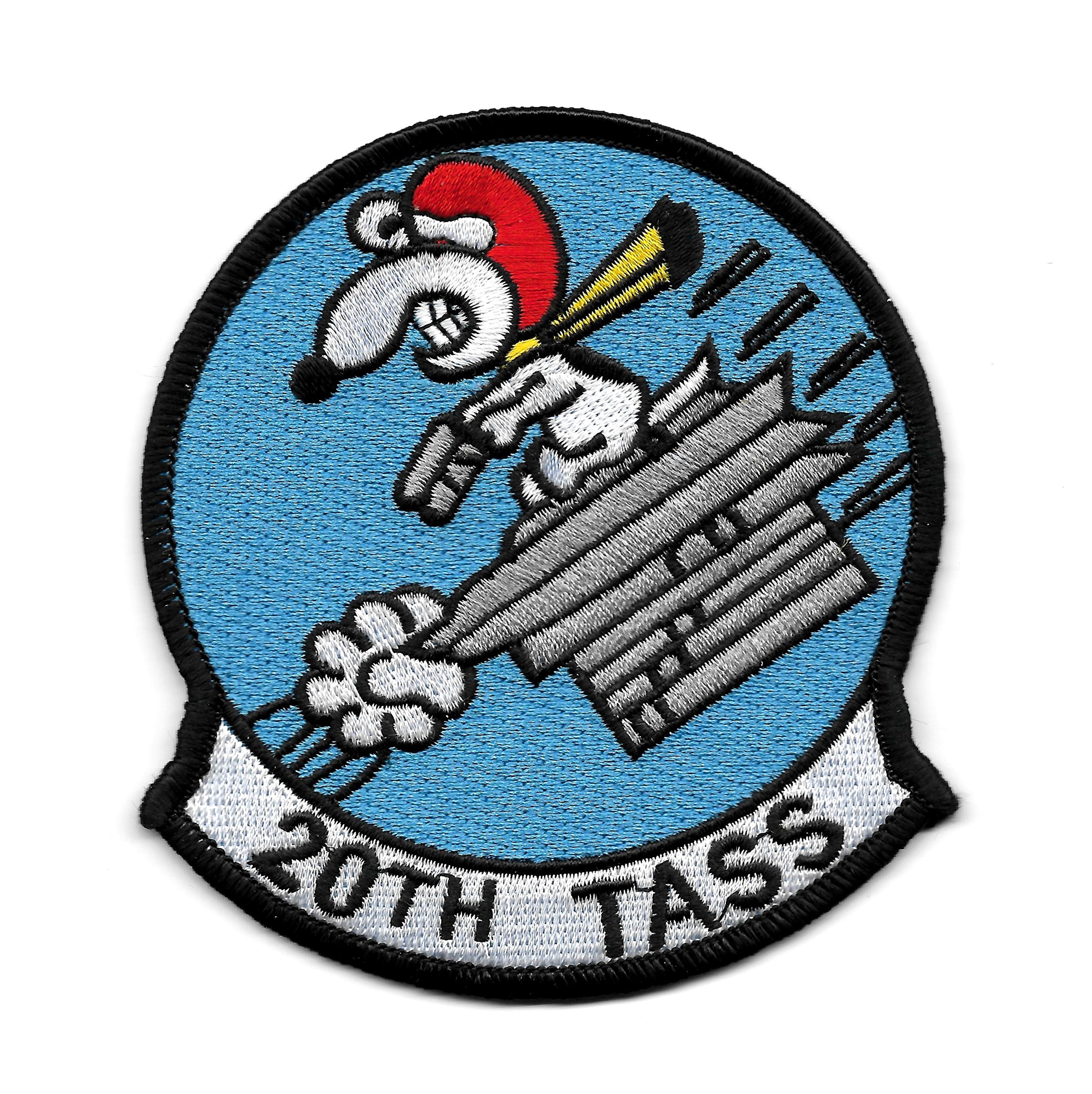 USAF 20th ATTACK SQUADRON PVCパッチ 20 ATKS 50 Years OCP Patch | 20th Attack Squadron